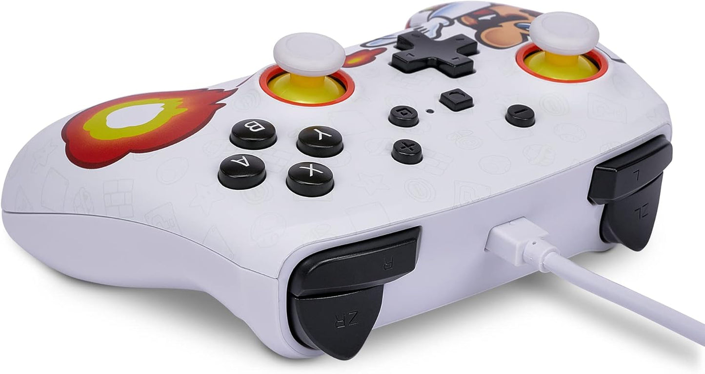 Mando con cavo di Nintendo Switch - Mario de Fuego
