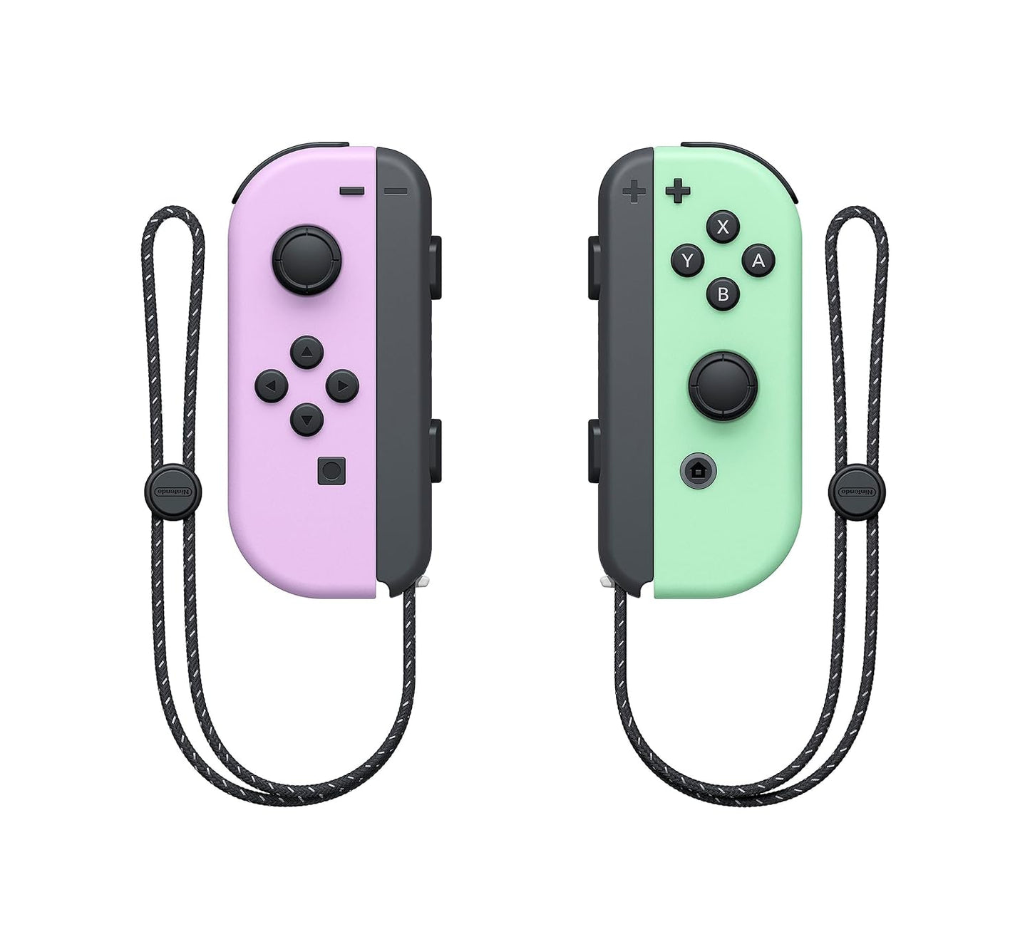 Il gioco Joy-Con comanda Pastel Morado (I) e Pastel Green (D) per Nintendo Switch