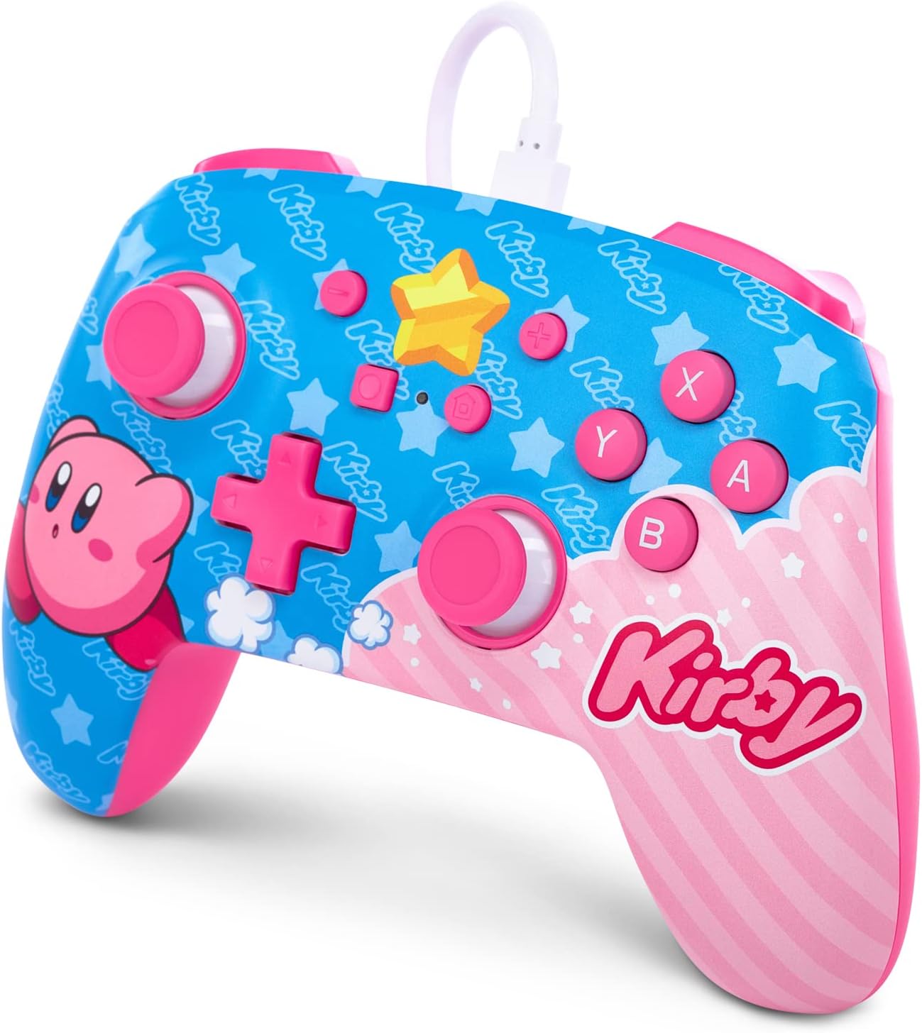 Mando con cavo Nintendo Switch - Kirby