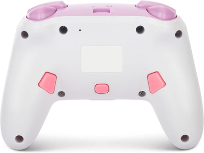 Controller wireless per Nintendo Switch - Principessa Peach (quadri) 