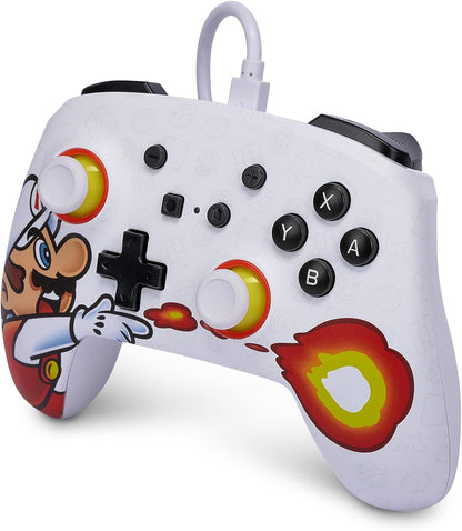 Mando con cavo di Nintendo Switch - Mario de Fuego 