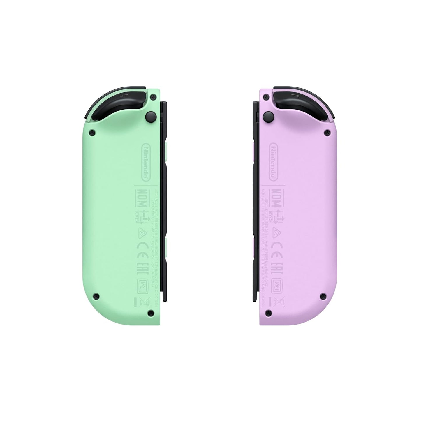 Il gioco Joy-Con comanda Pastel Morado (I) e Pastel Green (D) per Nintendo Switch 