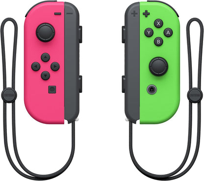 Controller Joy-Con verde neon (I) e rosa neon (D) per Nintendo Switch 