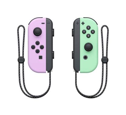 Il gioco Joy-Con comanda Pastel Morado (I) e Pastel Green (D) per Nintendo Switch 