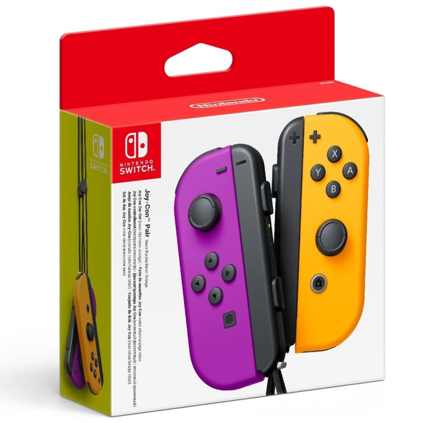Il gioco Joy-Con controlla neon scuro (I) e neon scuro (D) per Nintendo Switch 