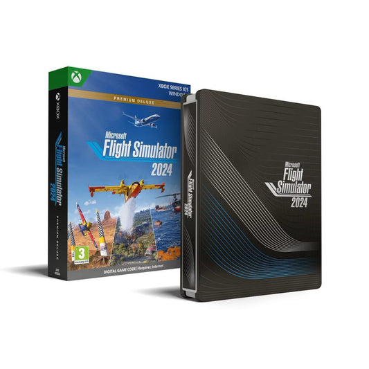 Microsoft Flight Simulator 2024 – Edizione Premium Deluxe SteelBook - SERIE XBOX
