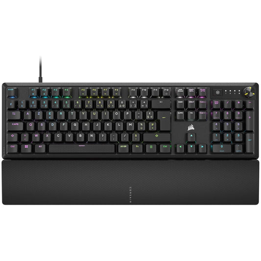Tastiera da gioco meccanica Corsair K70 CORE RGB — Grigio acciaio
