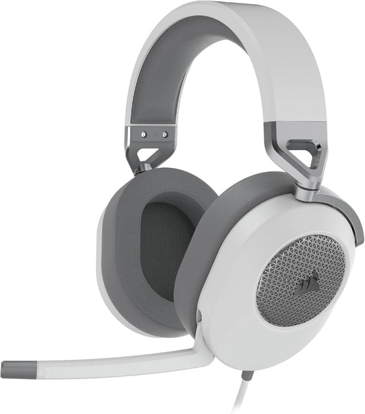 Cuffie da gioco Corsair con cavo HS65 SURROUND — Bianco